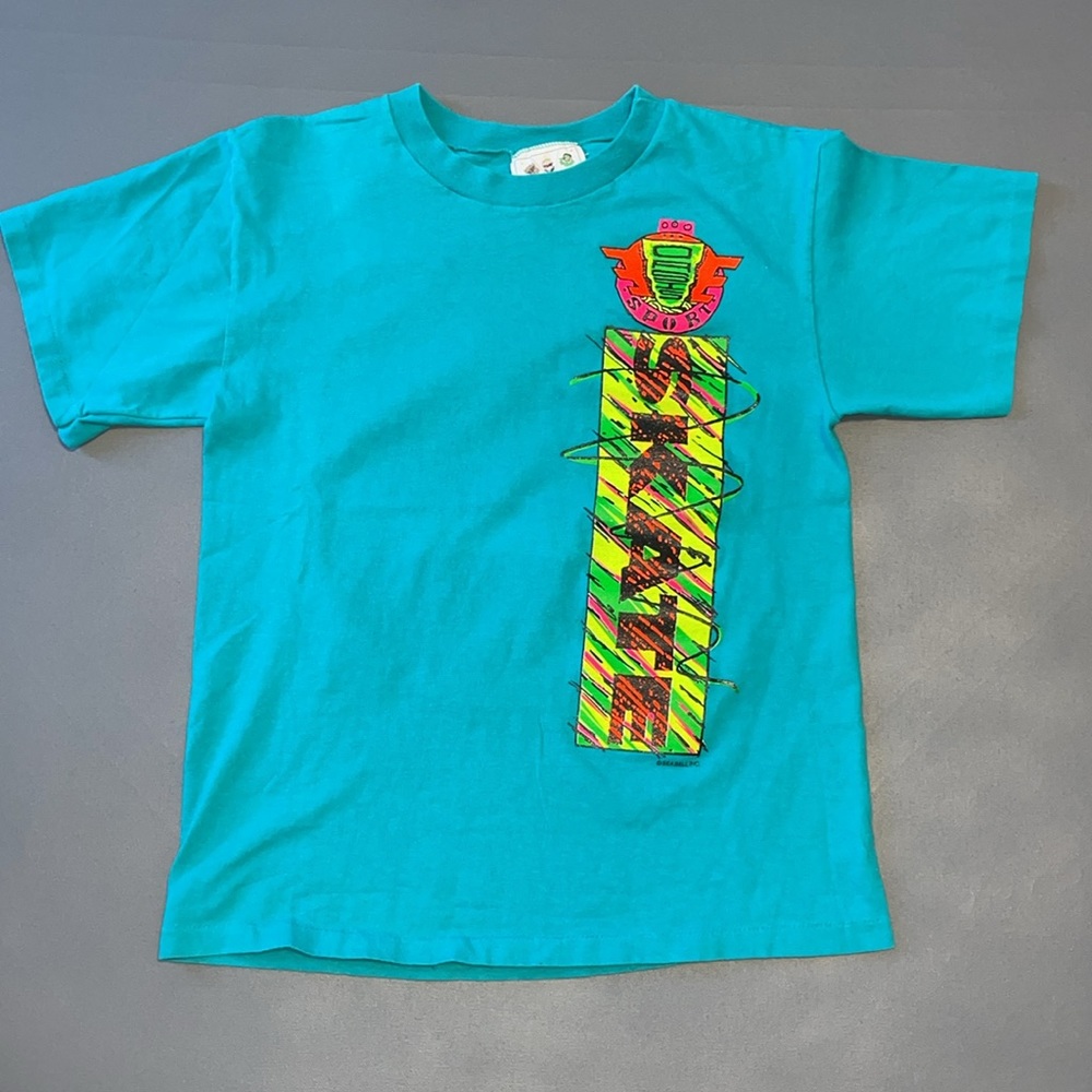 Vintage Beach Network Skateboard T-shirt